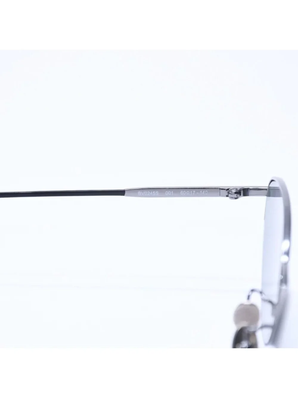 Bottega Veneta Half Rim Sunglasses Eyewear 001 60 Intrecciato